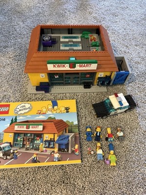 LEGO The Simpsons: Kwik-E-Mart (71016) With Minifigures And Instructions Retired