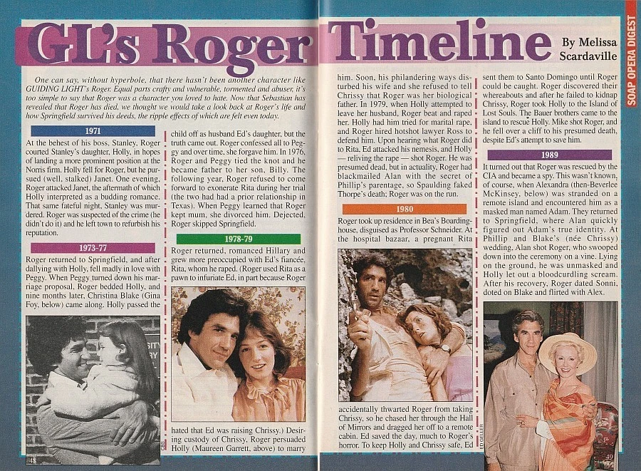 Soap Opera Digest Oct 19, 2004 VALERIE WILDMAN-KRISTA TESREAU-DOROTHY LYMAN-AMC - Image 4 of 4