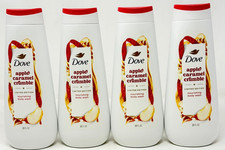 4 Pack - Dove Limited Edition Nourishing Body Wash, Apple Caramel Crumble, 20oz