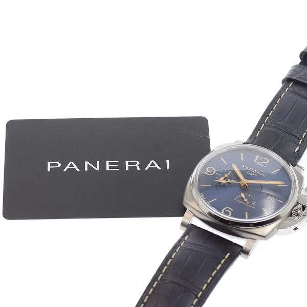 Panerai — Officine Panerai Luminor Due PAM00964 45mm Ti Navy Dial Automatic Watch #C1626