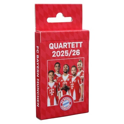 FC Bayern München Quartett 2025/26 Kartenspiel FCB