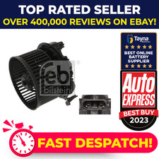 Interior Blower Motor fits RENAULT MEGANE Mk2 1.4 2002 on Heater 7701055135 Febi
