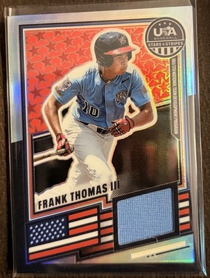 2026 Panini Stars & Stripes Frank Thomas III Memorabilia #USA-FT - NTDP