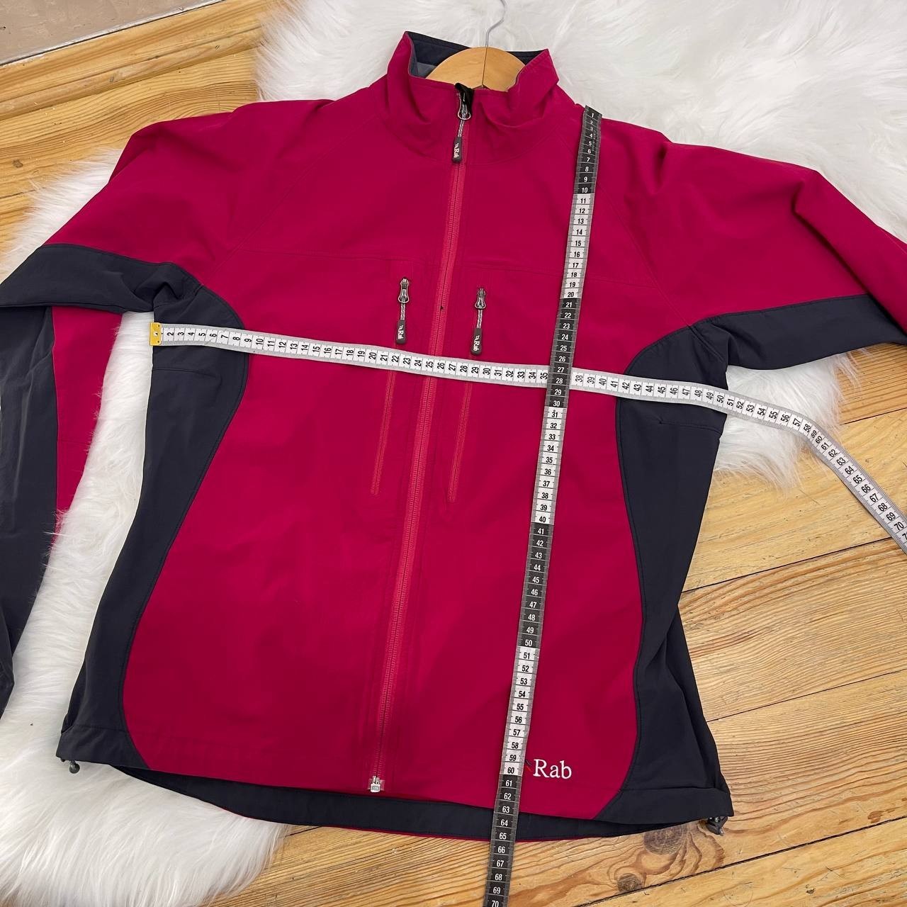 Rab Sawtooth Polyamide Softshell Jacket Pink Navy… - image 8