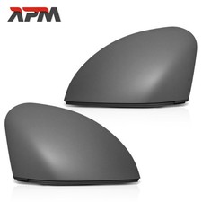 2x Spiegelkappe L+R Grundiert mit Blinker Lampenloch für Skoda Octavia 4 NX PV