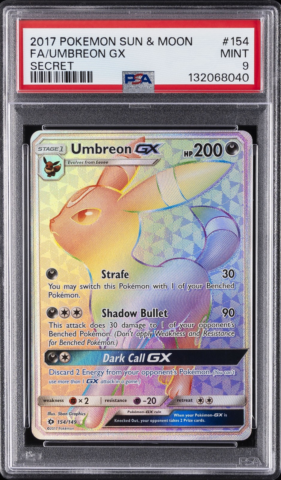 Umbreon GX #154