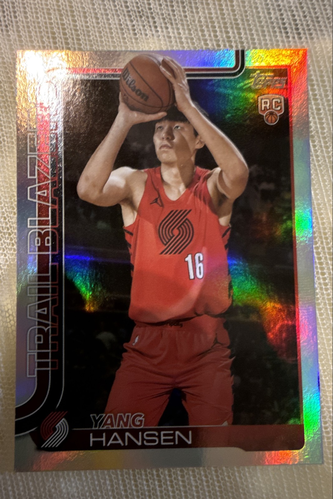 2025-26 Topps - Yang Hansen #216 Rainbow Foilboard (RC)
