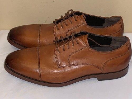 BROWN DRESS SHOES COLE HAAN GRAND OS 