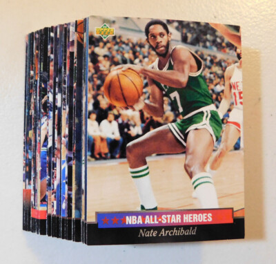 1992-93 UPPER DECK NBA ALL-STAR COLLECTOR SET YOU PICK YOUR CARD 1-40  (item#E47)