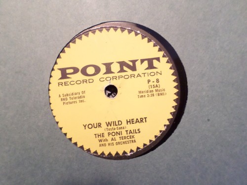 POINT 78 RECORD/THE PONI TAILS/QUE LA BOZENA/YOUR WILD HEART/VG/VG+ GIRL GROUP - Picture 2 of 3