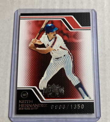 2008 Topps Triple Threads #110- KEITH HERNANDEZ Short Print SP #'d/1350