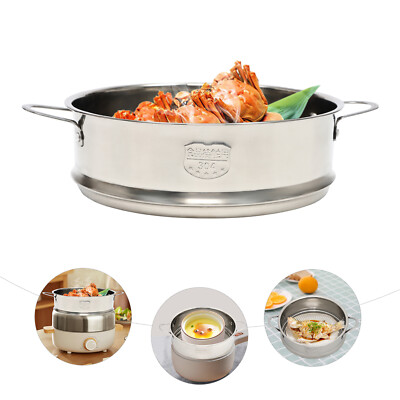 #ad Stainless Steel Steamer Meat Vegetable Cooking Steam Pot Kitchen Pot Steamer Pot $18.60