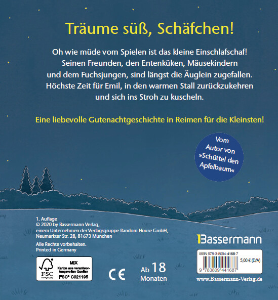 Thumbnail - Emil Das Kleine Einschlafschaf. Eine Gutenachtgeschichte Zum Vorlesen