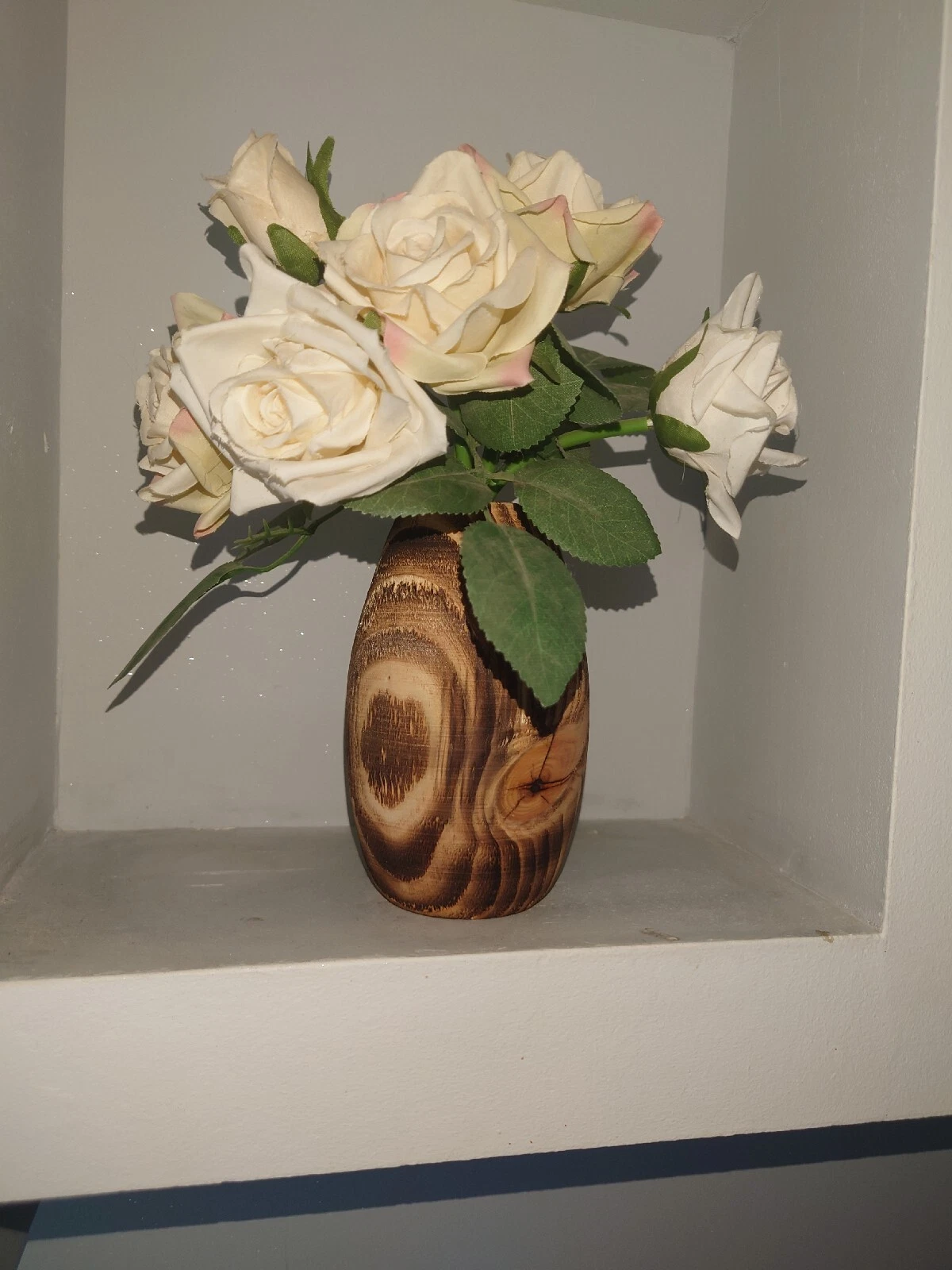 Wooden Vase