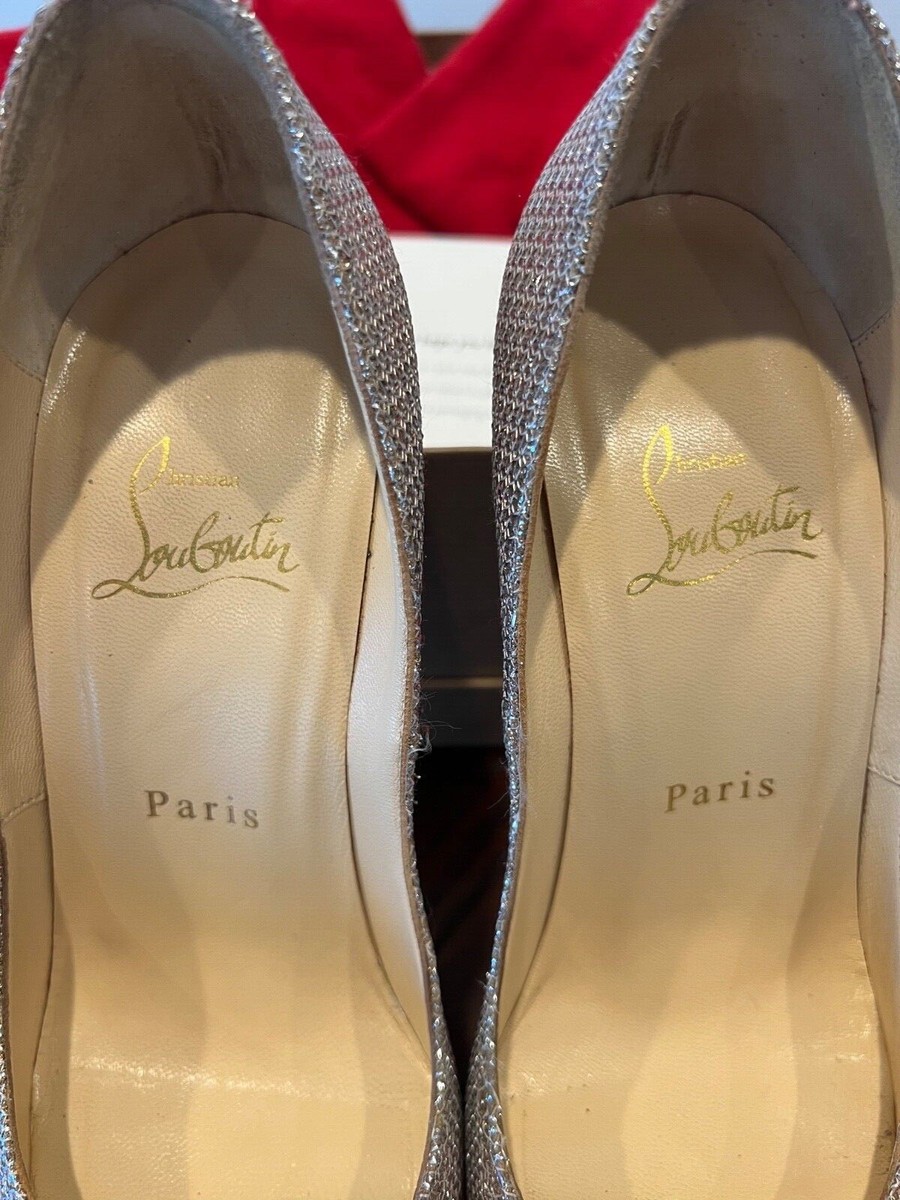 Christian Louboutin fetish peep 150 glitter | eBay Christian Louboutin fetish peep 150 glitter | eBay