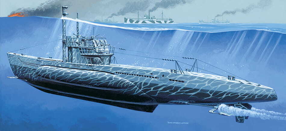 MIRAGE 40413 1:400 U-BOOT U-826 German Submarine - type U