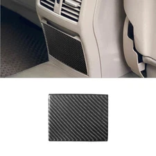 Carbon Fiber Rear Center Console Storage Cover Trim For Mercedes Benz CLA GLA