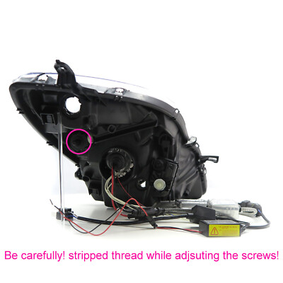 YARIS XP90 MK2 08-11 3D/5D Guide LED Angel-Eye HID Headlight CH