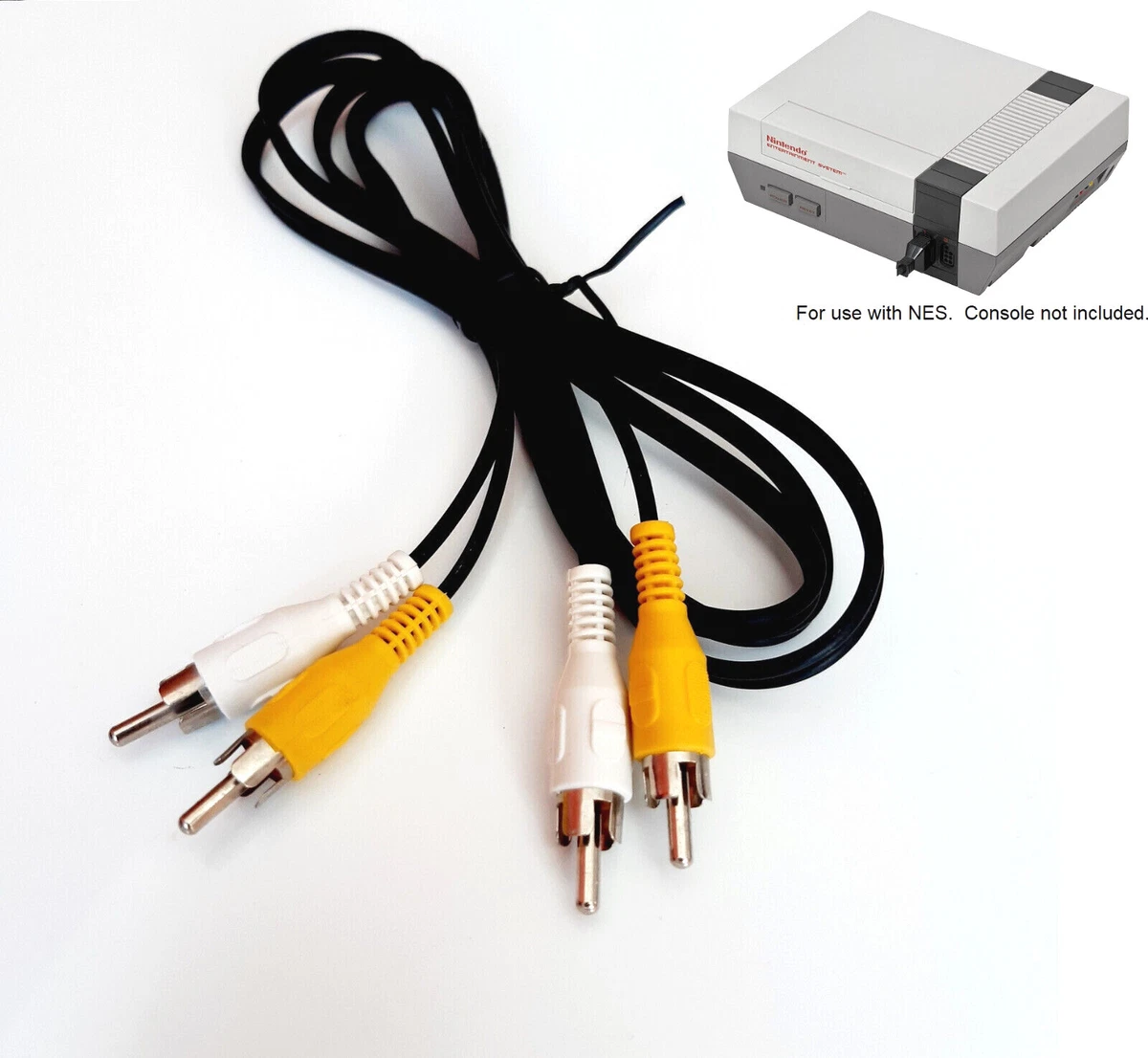 Composite AV TV cable lead for Nintendo NES games console 1.5M NEW UK Seller