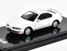 Hobby Japan 1:64 White Prelude Early Coupe Sports Car Model Diecast Metal
