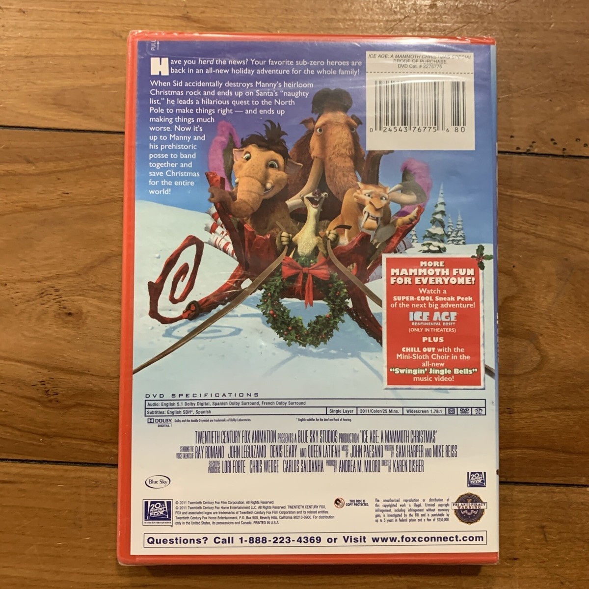 Ice Age: A Mammoth Christmas Special - DVD SEALED 24543767756| eBay