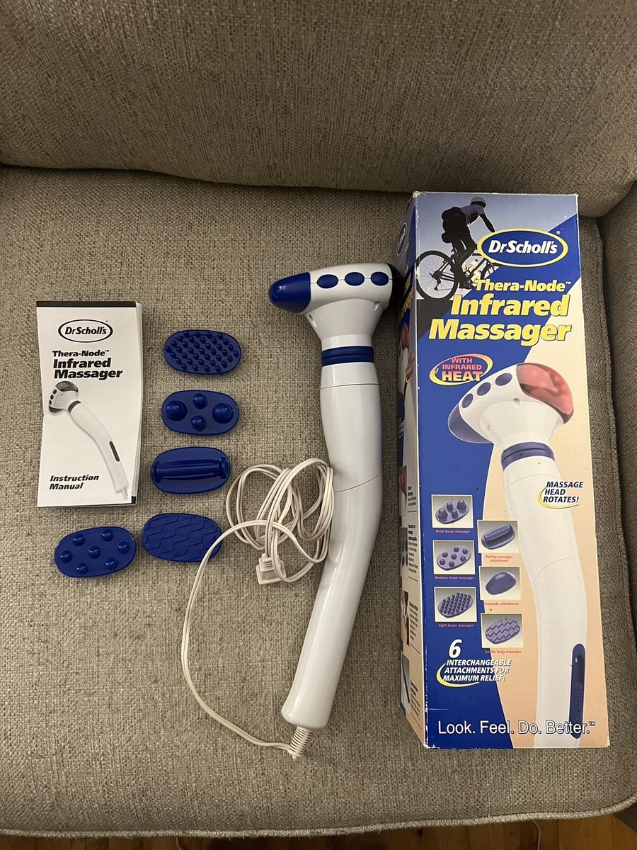 Dr. Scholl's Thera-Node Infrared Massager 6 Attachments DR7532