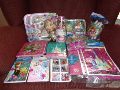 Disney S Frozen Theme Birthday Party Decorations Supply Set For 16