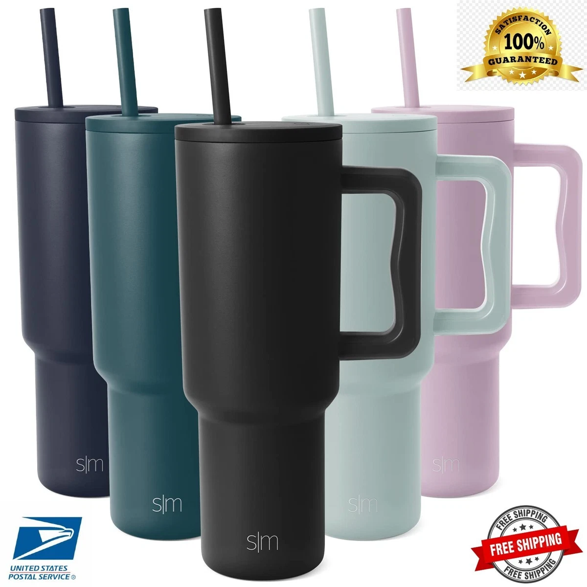 Simple Modern Coffee Mug Tumbler Travel Cup For Men & Women Vacuum