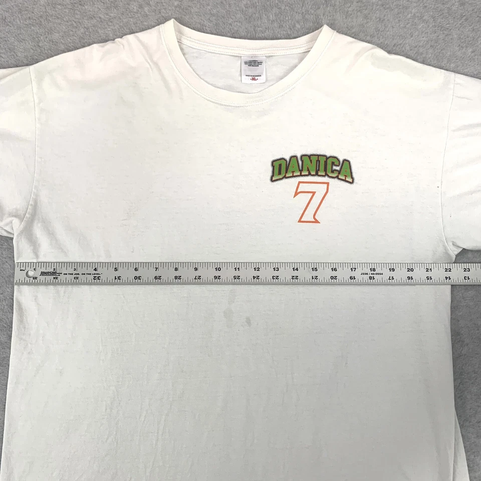 Camiseta Danica Patrick Serie IndyCar Racing Talla XL. Yunque barra roja Foto 4 de 4