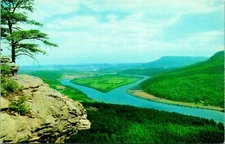 Chattanooga TN Signal Mountain View Postcard Unused (25319)