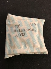 Elgin Factory Mainspring for 20/0s grade 617 automatic - Alloy