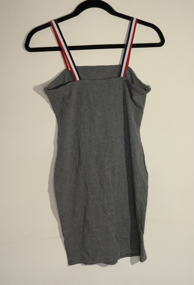 Gray Bozzolo Short Dress Size Large | eBay