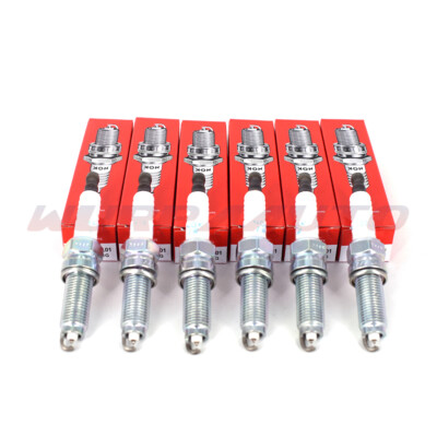 6PCS Iridium Spark Plugs For Honda Accord Odyssey Pilot Acura TL 12290-R71-L01