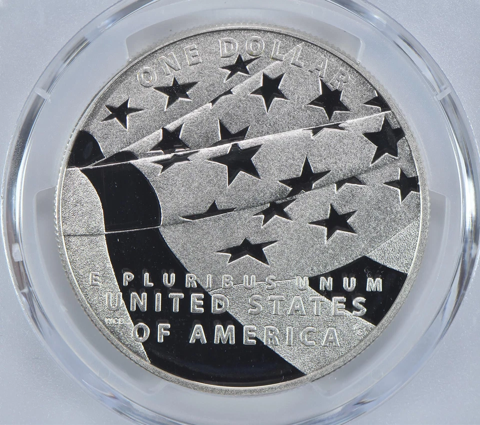 2012-P Star-Spangled Banner Commemorative Dollar PR69 DCAM PCGS Blue Label *7864 - Image 4 of 4