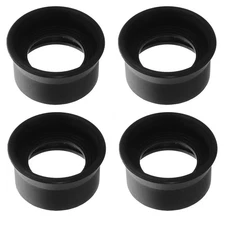 4 Pcs Microscope Eye Guards Binocular Cups Replacement Eyepiece Eyeshields