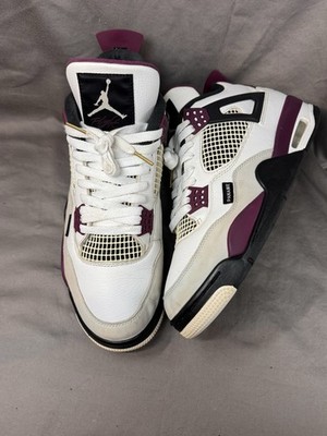 Air Jordan 4 Retro Paris Saint-Germain Sneakers Size 10.5