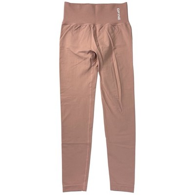 Dfyne Womens Dynamic High Waist Scrunch Leggings Pink Small Activewear