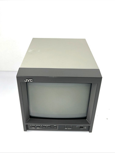 JVC TM-A101G 10" Professional Color CRT Video Monitor PVM Tested See Demo Video