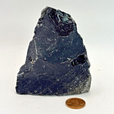 Beautiful Silver Sheen Obsidian Specimen 315 Grams