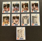 1989 Collegiate Collection Coca-Cola North Carolina MICHAEL JORDAN - 9 Card Lot
