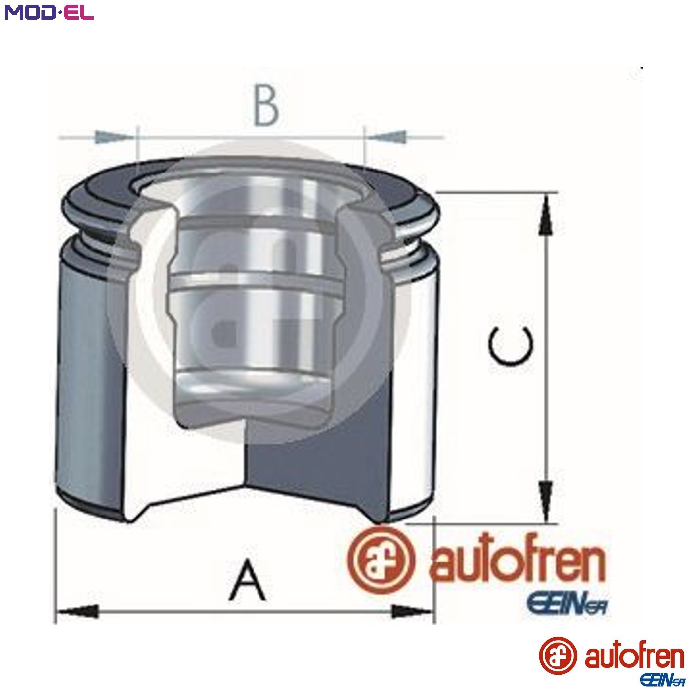 PISTON BRAKE CALIPER D025707 FOR BMW M51D25 2.5L M52B28 2.8L M57D30 2.9L 6cyl