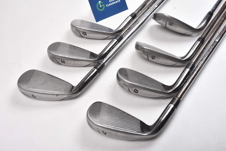 Taylormade Burner 2.0 Irons / 4-9i+SW / Stiff Flex KBS Tour Shafts - Image 4 of 4