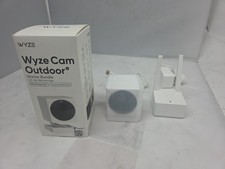 Wyze Cam Outdoor Starter Bundle v2 Includes 1 Rechargable Camera  Base Station