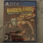 Borderlands Game of the Year Edition PS4 Brand New Factory Sealed