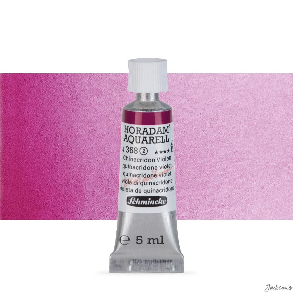 Schmincke Horadam Watercolour Paint Quinacridone Violet 5ml Tube For Artists