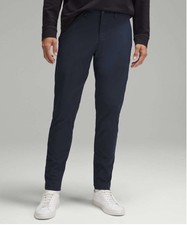 Lululemon Men  s Sz 32x32 ABC Slim-Fit Trouser Warpstreme True Navy M5AO4S