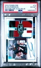 2023 PANINI ONE SQUARE ONE AUTO-BLUE #72 BIJAN ROBINSON ROOKIE RC 35/49 PSA 6
