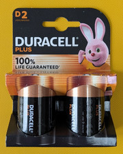 Image of Duracell Plus D Alkaline Batteries | D Batteries | Multi Pack