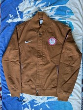 sz L - Nike Team USA Olympic Podium Bomber Jacket - USED 488446-212