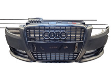 AUDI A4 BUMPER FRONT COMPLETE IN GREY Y7G B7 2004 - 2009